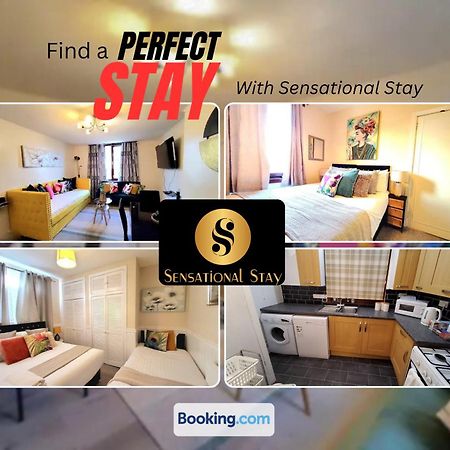 Sensational Stay Short Lets & Serviced Accommodation 2 Bedroom Apartment Aberdeen, Middlefield Place 外观 照片